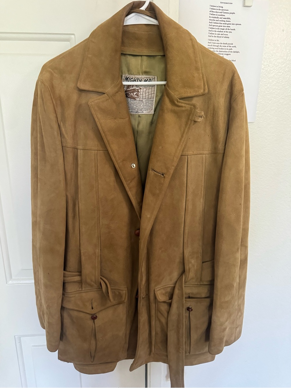 Vintage Trench Coat by Mighty Mac